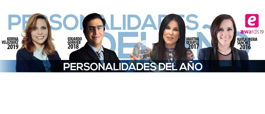 eAwards “Premio a la Personalidad Digital del año 2019” en Mexico y América Latina
